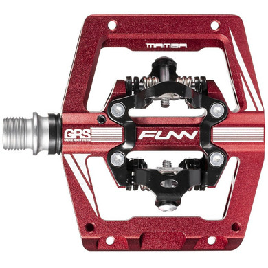 Funn Mamba S Pedal Two Sided Red