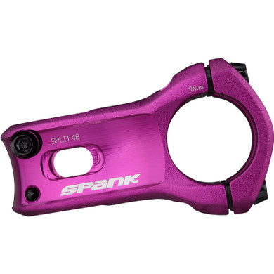 Spank Split Stem 48mm Purple