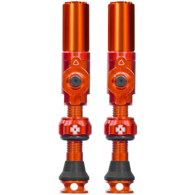 Muc-Off Tubeless Valves Big Bore Hybrid Medium Orange