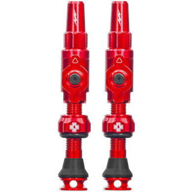 Muc-Off Tubeless Valves Big Bore Lite Medium Red