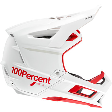 100% Aircraft 2 DH/Enduro Helmet Red/White