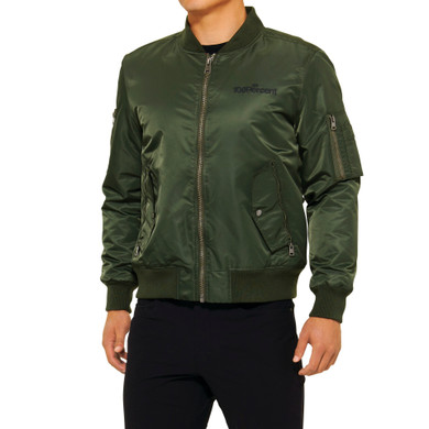 100% Bomber Jacket Army Green
