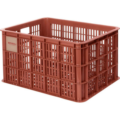 Basil Bike Crate 40L Recycled Terra Red