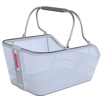 Basil Cento Tech Fiber Basket Nordlicht MIK Blue Silver