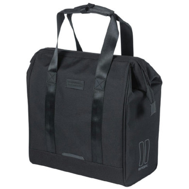 Basil Grand Bike Shopper Bag 23L Black
