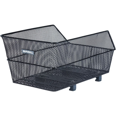 Basil Icon Large Rear Basket WSL Black