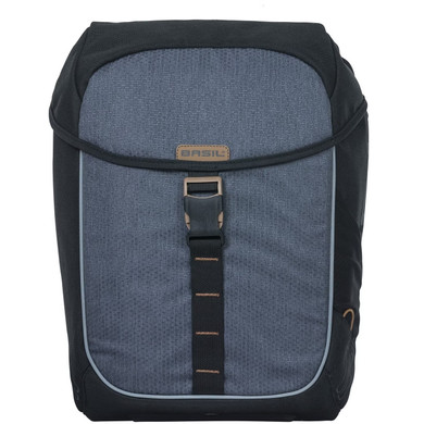 Basil Miles Double Bag 34L Black Slate