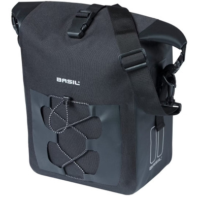 Basil Navigator Waterproof Single Bag Black