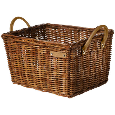 Basil Portland Classic Wicker Front Basket