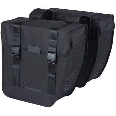 Basil Tour XL Double Pannier Bag 35L Black