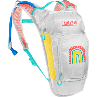 CamelBak Mini M.U.L.E 1.5L Hydration Pack Grey/Rainbows