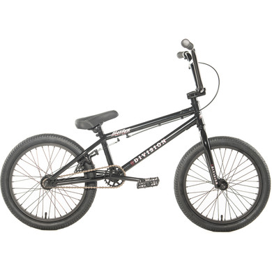 Division Blitzer 18inch Black Bmx Bike