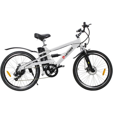 Leitner Crossx 26inch Dual Suspension Ebike White 10ah