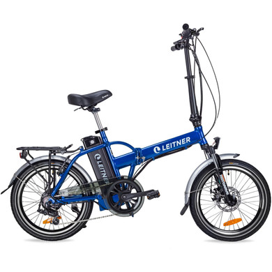 Leitner Tirol 20inch Step Over Folding Ebike Blue 15ah