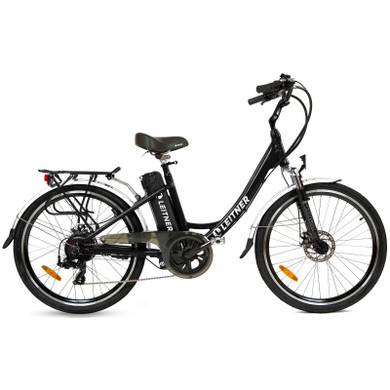 Leitner Venice Cruiser 26inch Step-Thru Ebike Black 15ah