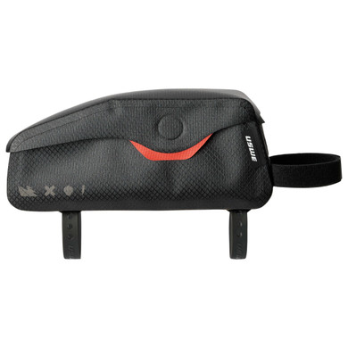 USWE Top Tube Bag Magnetic Black Bikepacking Bag
