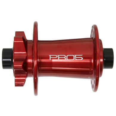 Hope Pro 5 Front Hub 6 Bolt 100x15mm 32H Red