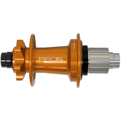 Hope Pro 5 Rear Hub 6 Bolt SB 157x12mm 32H Orange Microspline