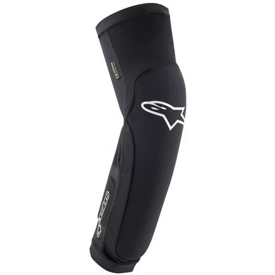 Alpinestars A-Impact Plas Pro Knee Protector Black White
