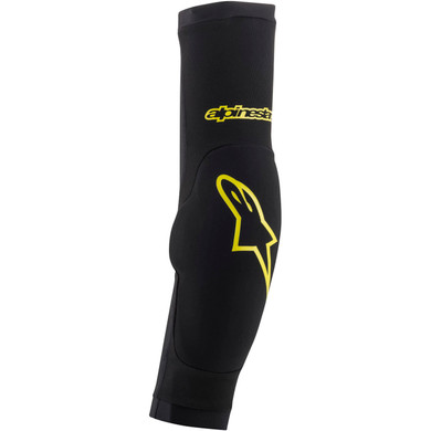 Alpinestars Paragon Plus Elbow Protector Black Acid Yellow