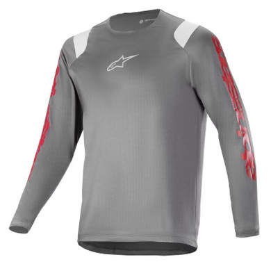 Alpinestars Youth A-Supra Astar LS MTB Jersey Dark Grey