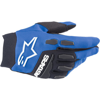 Alpinestars Youth Freeride MTB Gloves Mid Blue White