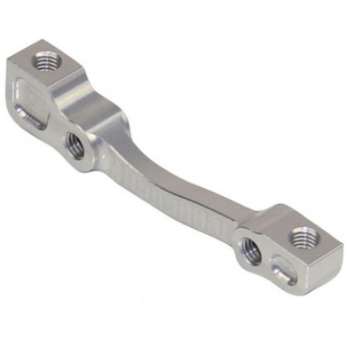 Hope IS Front - Post 160mm Brake Caliper Adapter A-Mount Silver