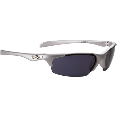 BBB BSG-31 Kids Sunglasses Matt Silver Frame Smoked Lens