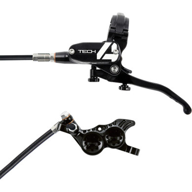 Hope Tech4 V4 Rear Disc Brake Black/Black Black Cable