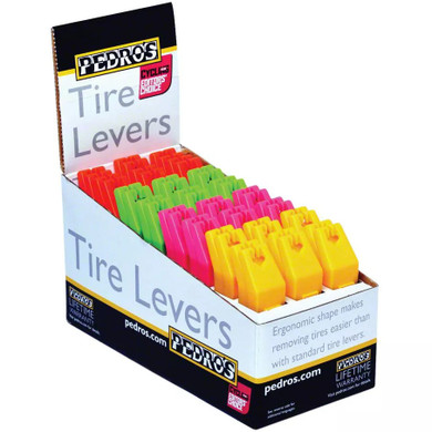 Pedro's Tyre Levers Box of Colour Pairs