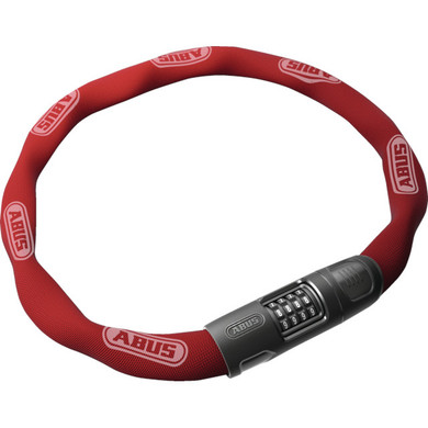 ABUS 8808 85cm Combo Chain Lock Russet Red