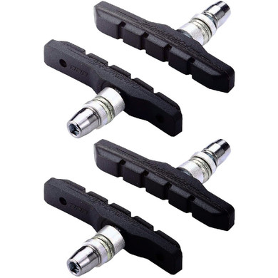 BBB V-Stop Brake Shoes Black (2 Pairs)