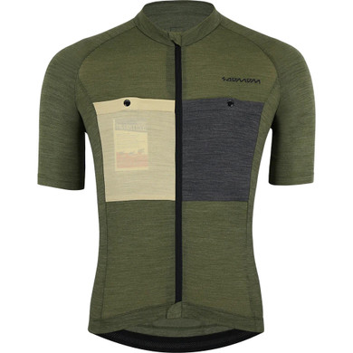 Soomom Pro Cargo Merino Jersey - Basil Green