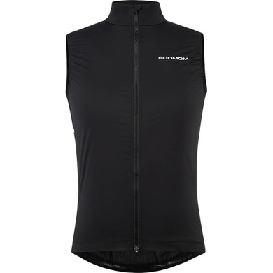 Soomom Race Lightweight Windproof Gilet - Black