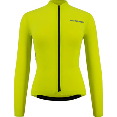Soomom Womens All-Round Ls Jersey - Lime Green