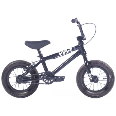 Cult Juvi 12inch Matte Black Bmx Bike