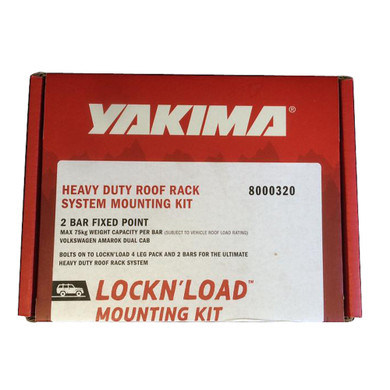 Yakima Lock & Load 2 Bar Kit Vw Amarok 2010-