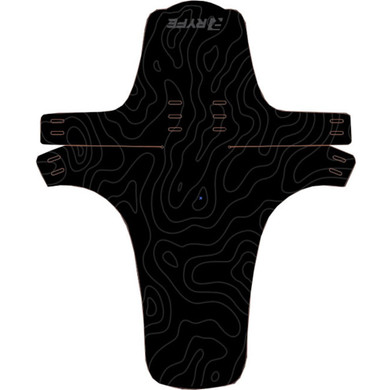 RYFE Mud Guard Large Black Contour L362x297mm