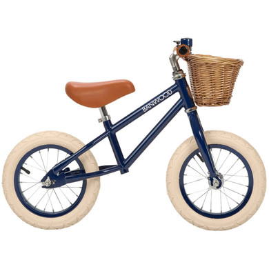 Banwood Vintage Balance Bike Navy Blue