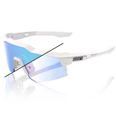 100% Speedcraft XS Bastille LE Blue Mirror Photochromic