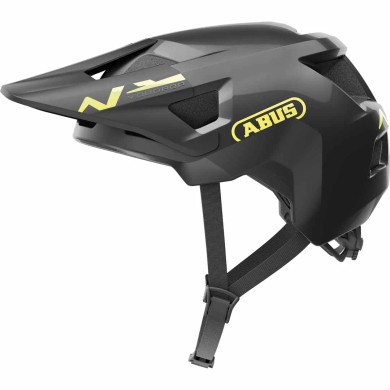 ABUS YouDrop Youth Helmet Shiny Black Small