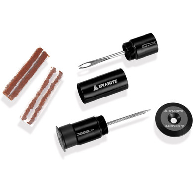 Granite Design Stash Tyre Plug Kit Stashed Inside H-Bar Black
