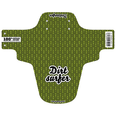 Dirtsurfer Mudguard Circuit Work Lime