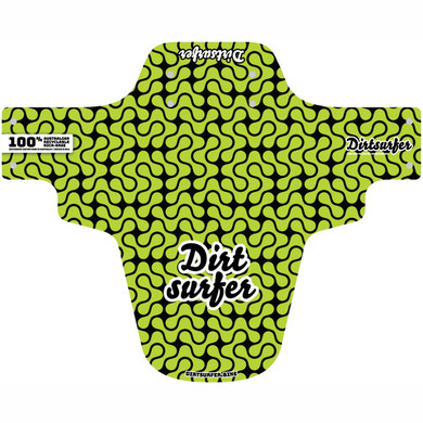 Dirtsurfer Mudguard Lava Lamp Lime