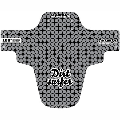 Dirtsurfer Mudguard Lava Lamp Silver