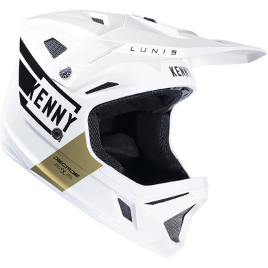 Kenny Racing Decade Full Face MIPS Helmet Lunis White Gold