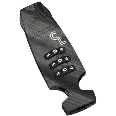 Lazer Cappuccino Helmet Lock Dark Wood