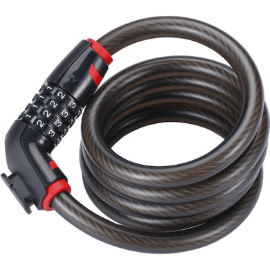 BBB BBL-45 CodeLock Coil Cable Combo Lock 15mm x 180cm