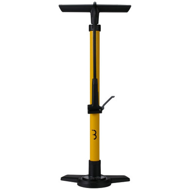 BBB BFP-28 AirBoost 2.0 Floor Pump Dualhead 3.0 Yellow