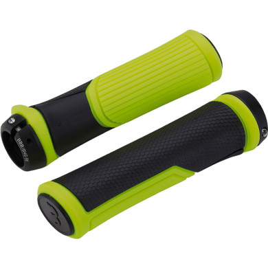 BBB BHG-96 Cobra Lockring Grips 142mm Black/Neon Yellow
